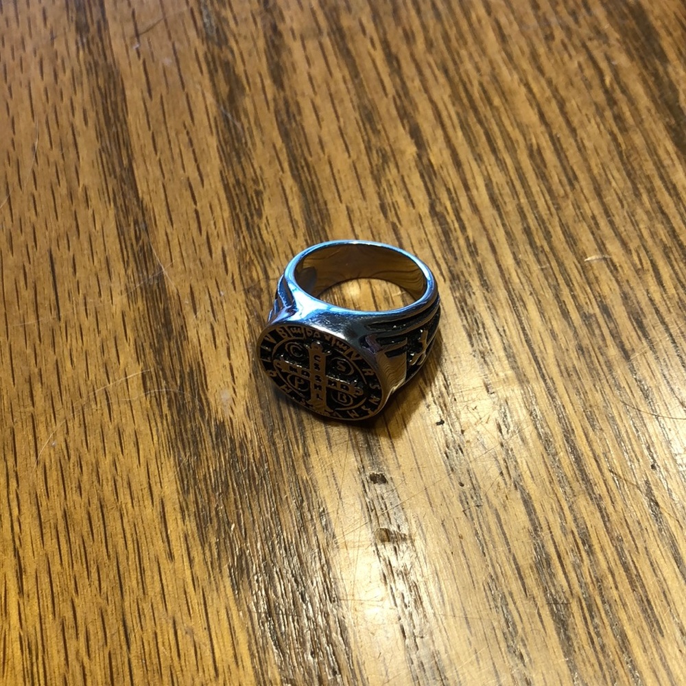 Men’s st Benedict ring